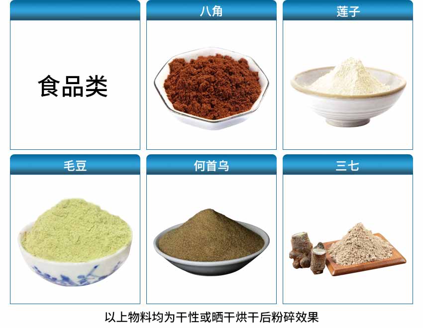 水冷全能粉碎機粉碎食品